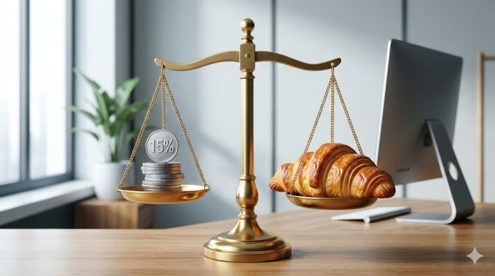 Wie Sie mit einem "Croissant" die Booking.com-Provision schlagen und Ihre Netto-Marge verdoppeln - Hotel-Hack: Croissant statt 15% Booking-Provision