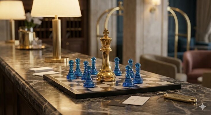 Warum Booking.com nur ein Kanal sein sollte – nicht Ihr Chef. - Warum Booking.com nur ein Kanal sein sollte – nicht Ihr Chef.