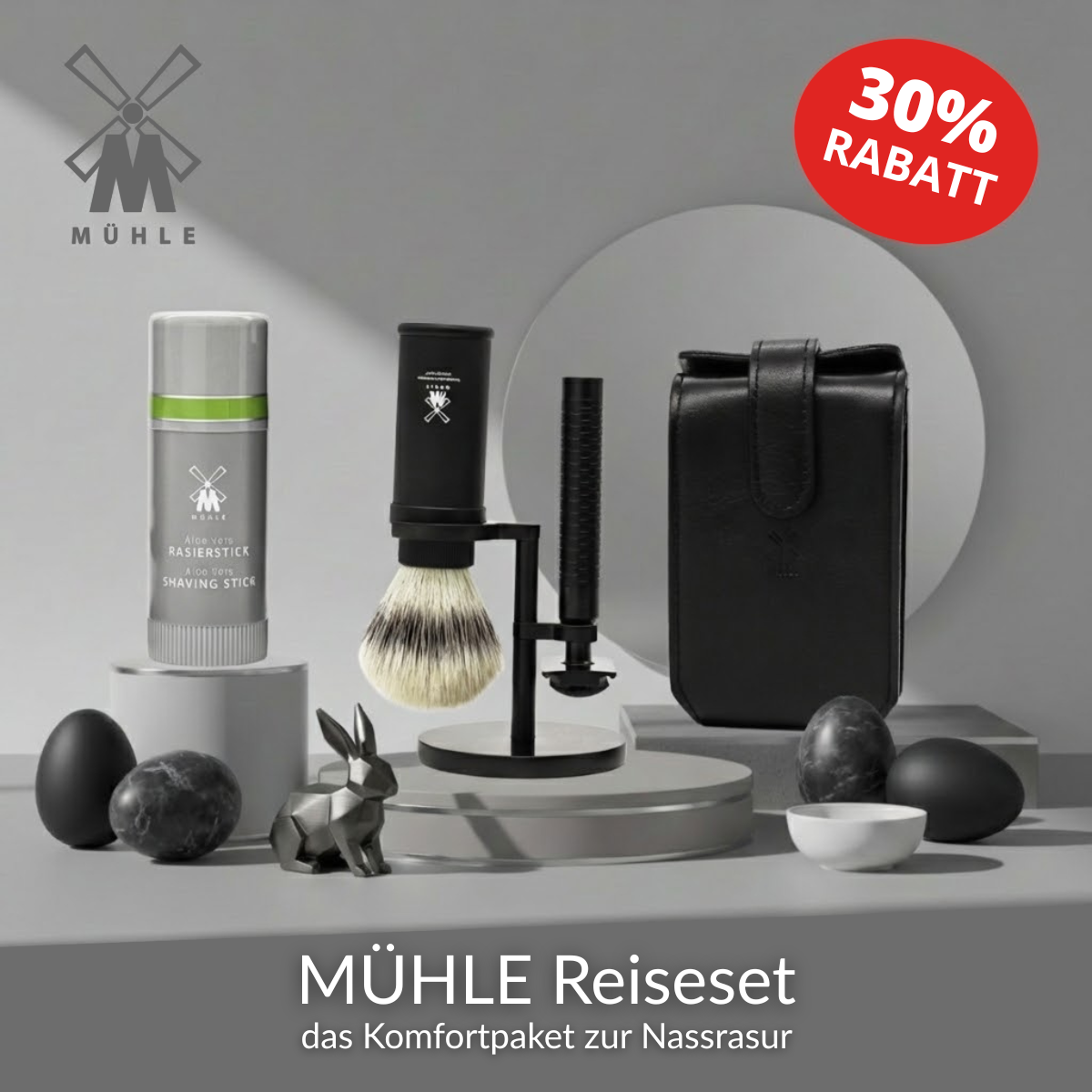 RABATT  auf ChackPack Produkte. Zeigt die durchsichtige Tasche für die Flughafensicherheit. Ideales Reisezubehör im Weihnachts-Sale