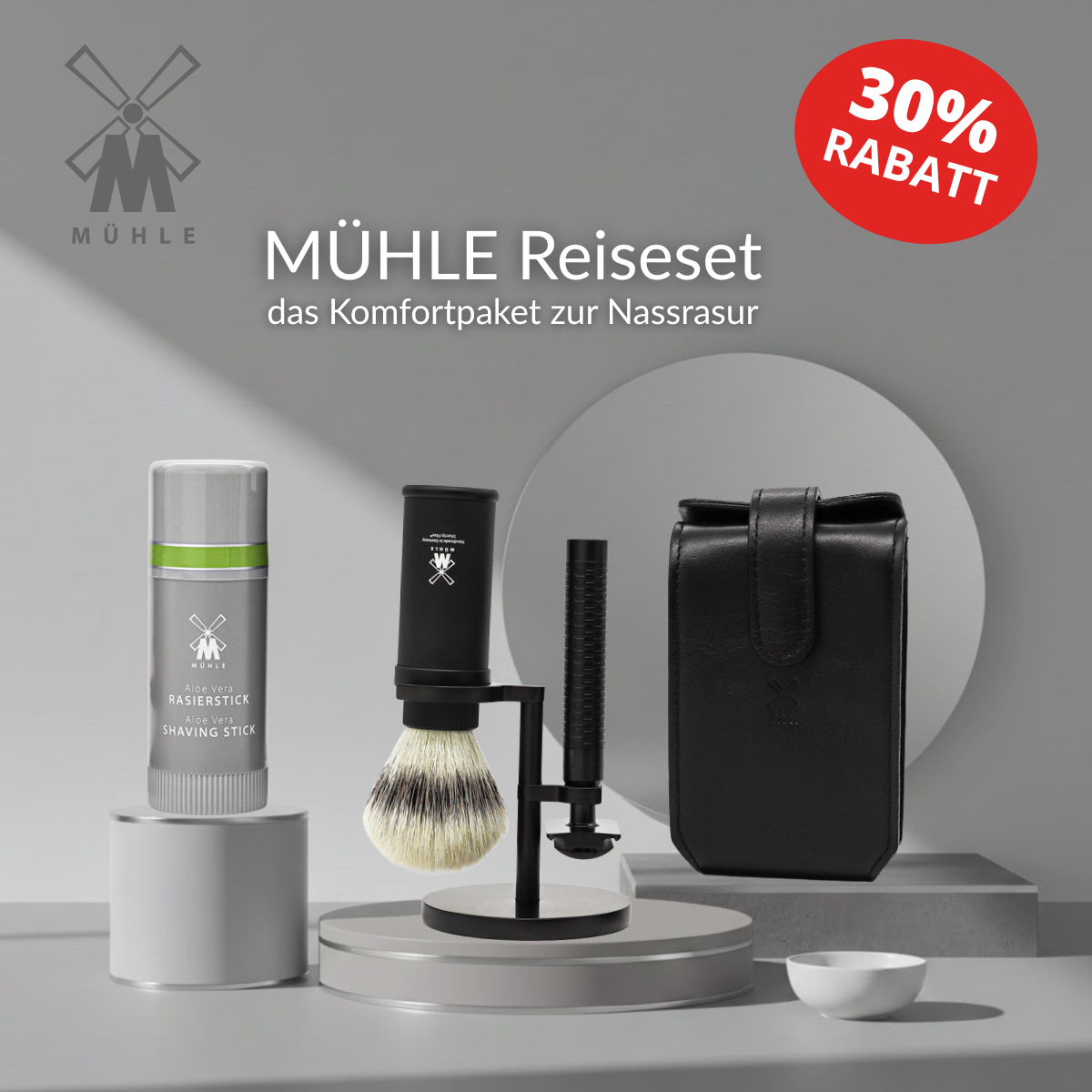 RABATT  auf ChackPack Produkte. Zeigt die durchsichtige Tasche für die Flughafensicherheit. Ideales Reisezubehör im Weihnachts-Sale