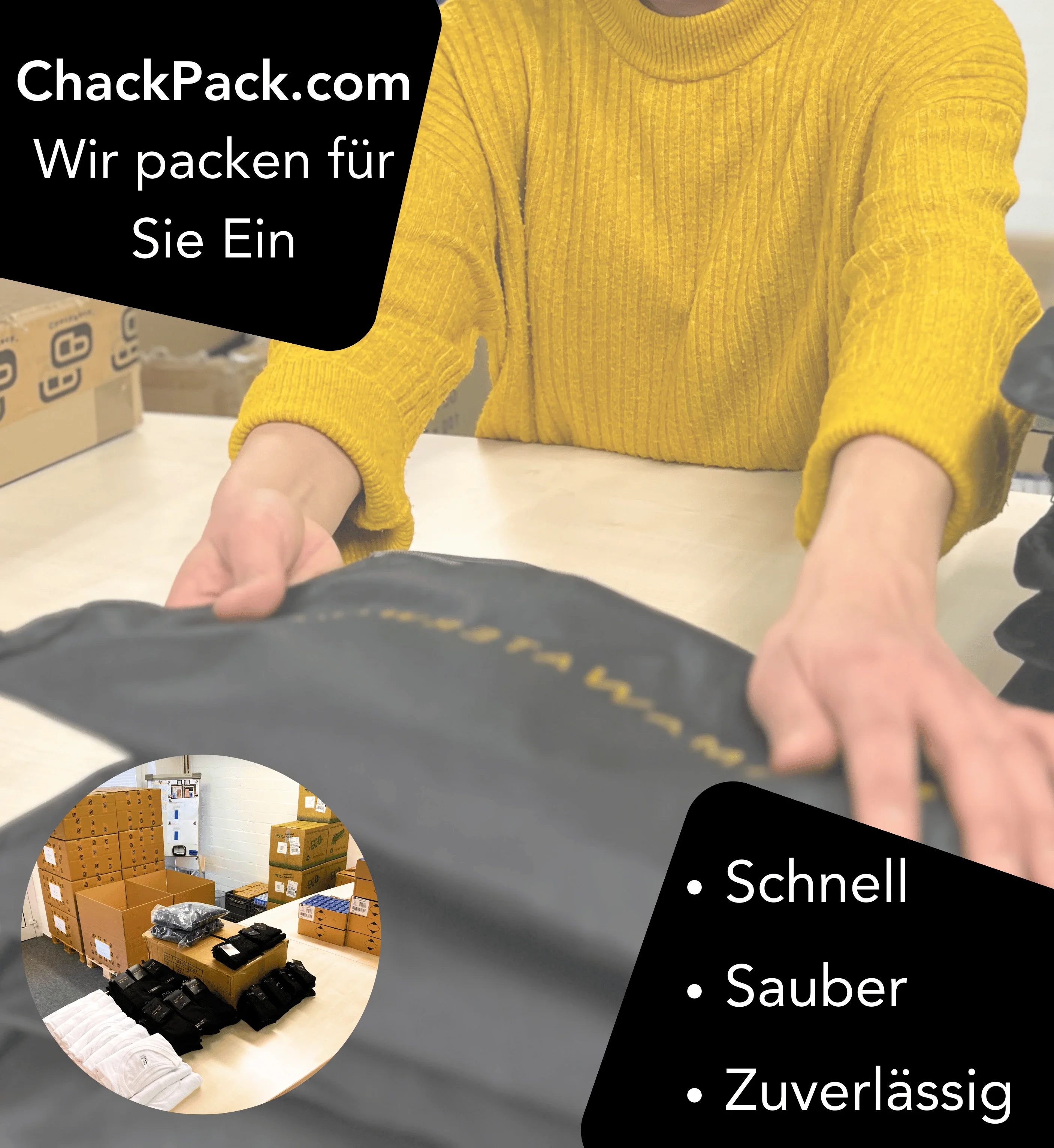 ChackPack - wir packen für sie ein!