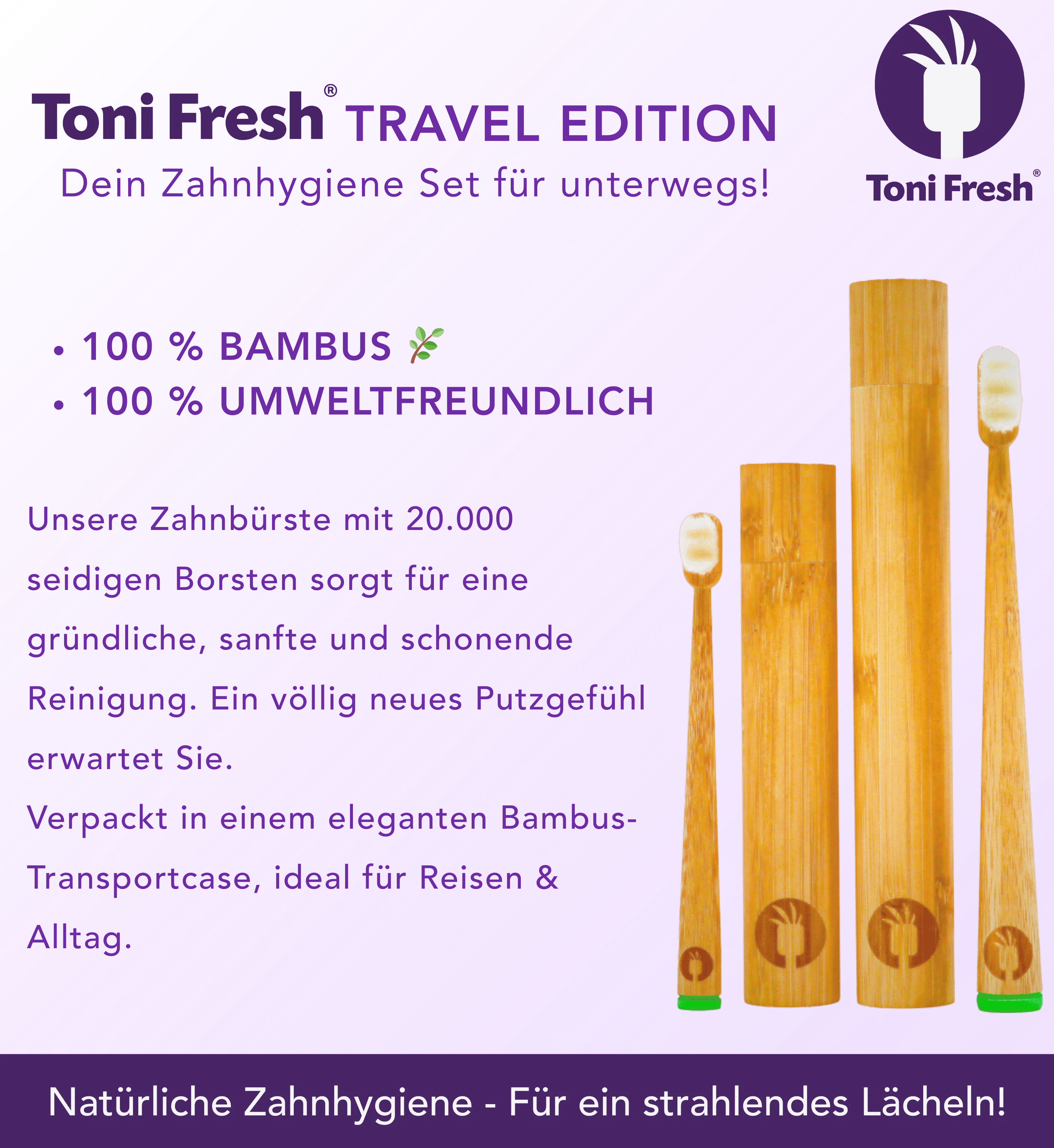 Toni Fresh Zahnbürsten und Pflege