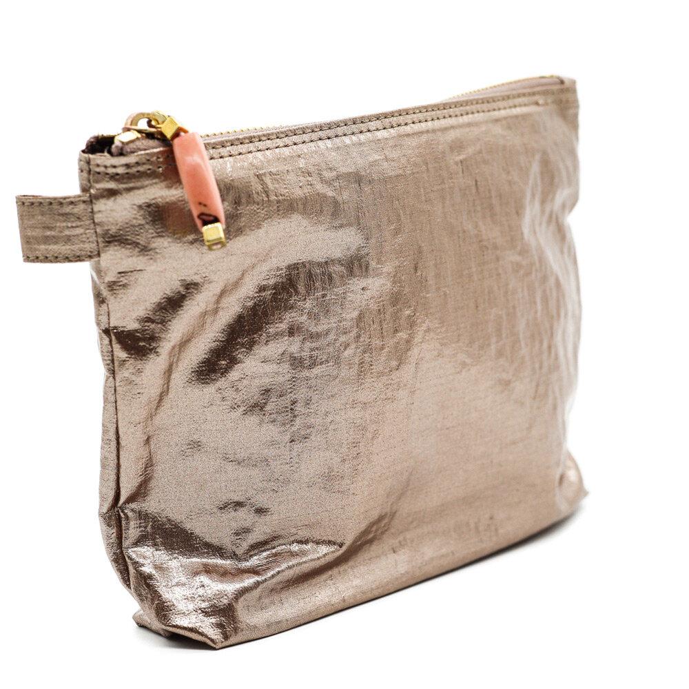 En cabine Leinen rosé Kosmetiktasche transparent ChackPack, 12,95 €