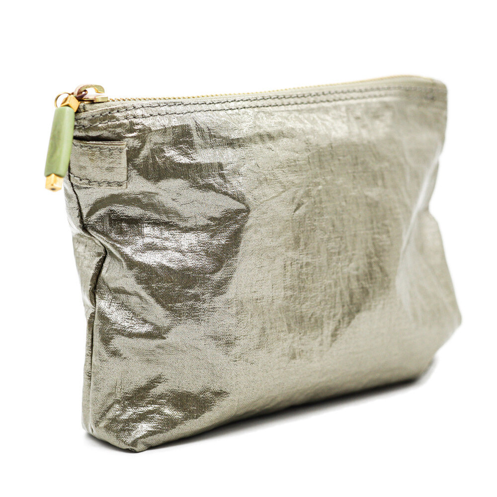 En cabine Leinen oliv Kosmetiktasche transparent ChackPack, 12,95 €