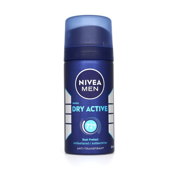 NIVEA MEN Mini Deo Spray Dry Active (35 ml)