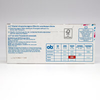 o.b. Original Tampon Zuverlässiger Schutz Super (5 x16 Stk )