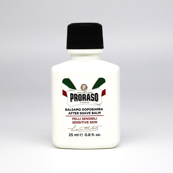 Proraso (White) Mini After Shave Balsam TRAVEL für sensible Haut (25 ml)