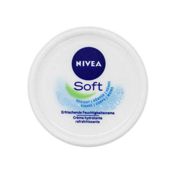 NIVEA Mini Feuchtigkeitscreme Soft erfrischende Hautpflege (50 ml)