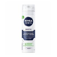 NIVEA MEN Rasierschaum Sensitive (6 x 200 ml)