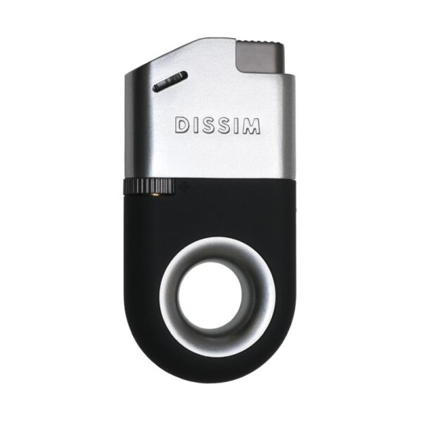 DISSIM Innovatives Design Feuerzeug, Silber