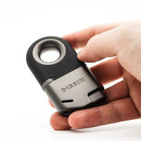 DISSIM Innovatives Design Feuerzeug, Silber