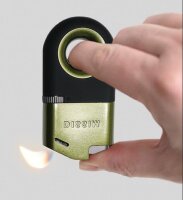 DISSIM Innovatives Design Feuerzeug, Grün