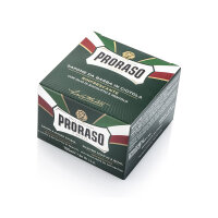 Proraso (Green) Rasierseife in der Schale mit Eukalyptusöl und Menthol (150 ml )