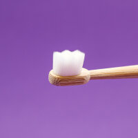 Toni Fresh Bambini Bambus Zahnbürste Lila