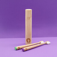 Toni Fresh Bambini Bambus Zahnbürste Lila