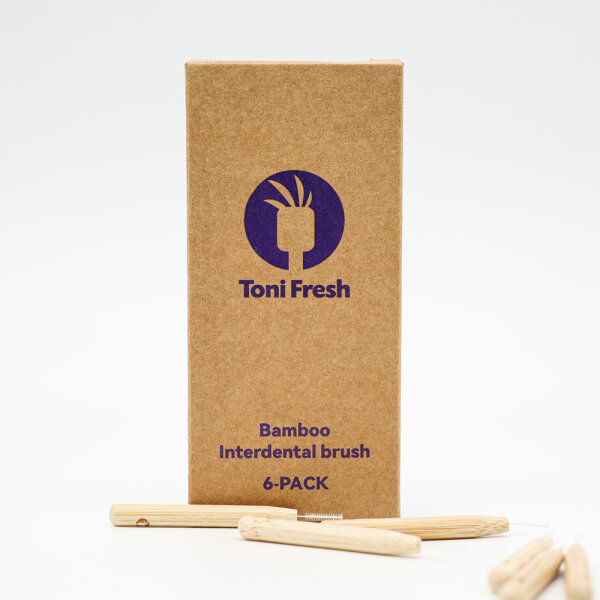 Toni Fresh Bambus Interdentalbrsten 6Stk., 4,95