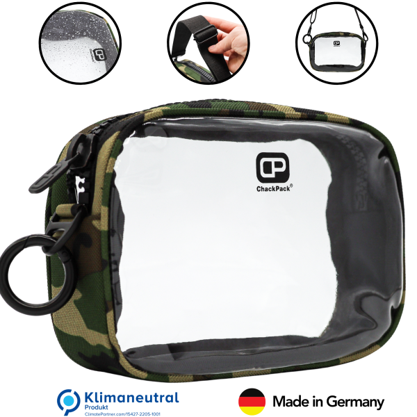ChackPack – Die Tasche für den Durchblick! – New Generation: SPORT in Camouflage