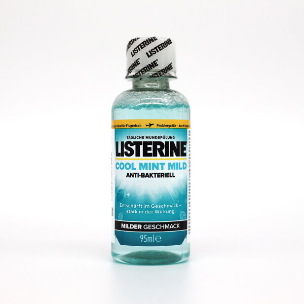 Listerine Cool Mint milder Geschmack Mundspülung (24 x 95 ml)