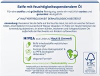 NIVEA Handseife Creme Soft pflegende und feuchtigkeitsspendende Pflegeseife mit Mandel-Öl (6 x 100g)