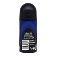 NIVEA MEN Deo Roll-On Deep Black Carbon Darkwood (50 ml)