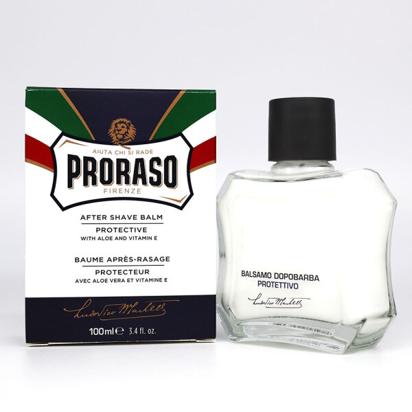 Proraso (Blue) After Shave Balsam mit Aloe Vera and Vitamin E (100 ml)