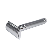 MÜHLE Traditional Rasier-Hobel R89 GRANDE Metall verchromt Kamm geschlossen