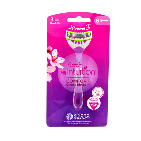 Wilkinson Xtreme3 Comfort Cherry Blossom Damen Einweg-Rasierer (6 Rasierer)