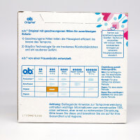 o.b. Original Tampons Normal, 64er Packung