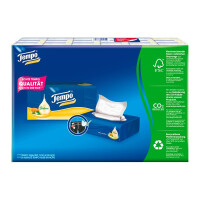 Tempo Taschentücher Soft&Sensitive, Balsam mit Mandelöl+Aloe Vera, 4-lagig im 36 Pk x 9 Tücher (1x)