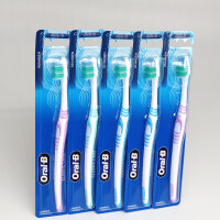 Oral-B 1.2.3 Zahnbürste Kurzkopf Classic Care in div. Farben