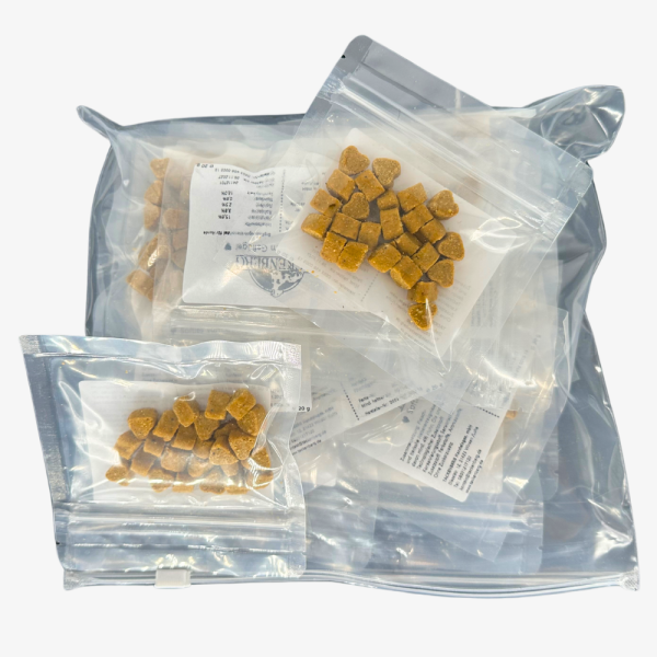 Hundeleckerlies Tiernahrung - Softies vom Geflügel (20g)