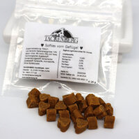 Geflügel-Softies Hundeleckerlies Tiernahrung – Kleine Belohnungshappen (20 x 20g Beutel)