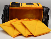 Kamera- / Allzweck-Reisetasche mit vielen Fächern (inkl. 3 flex. Zwischenwänden) extra gepolstert, anthrazit camouflage